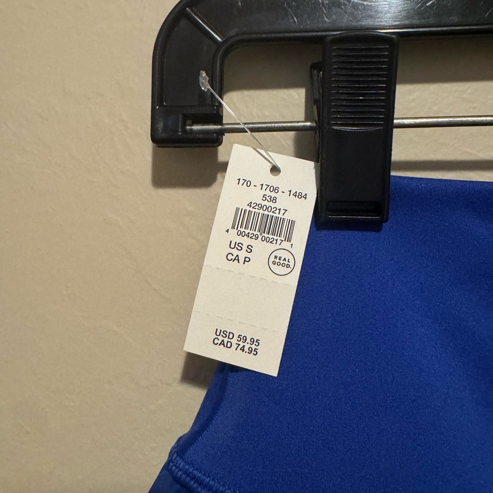 Blue Pleated Athletic Skirt - Picture 5 of 5